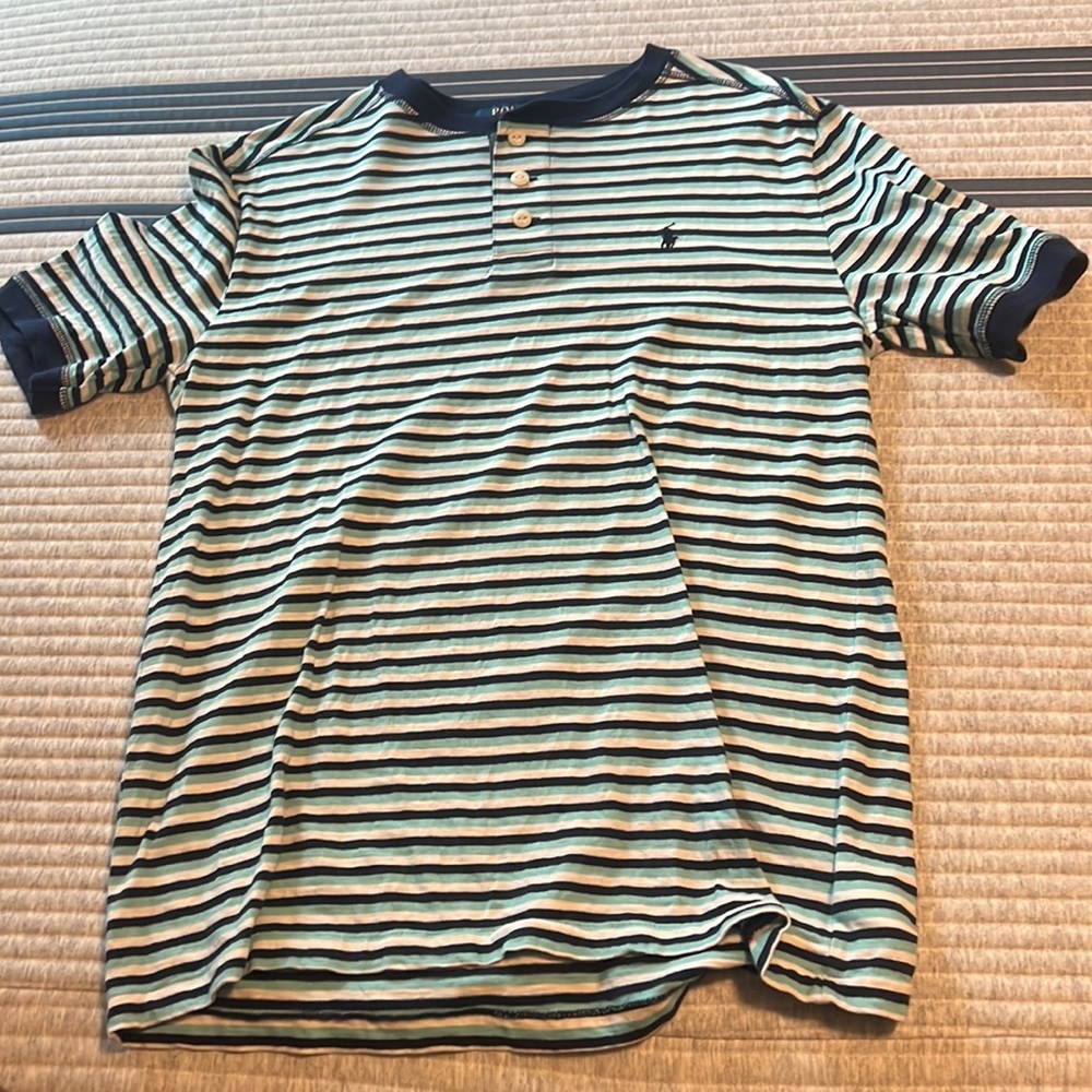 Polo stripe boy shirt